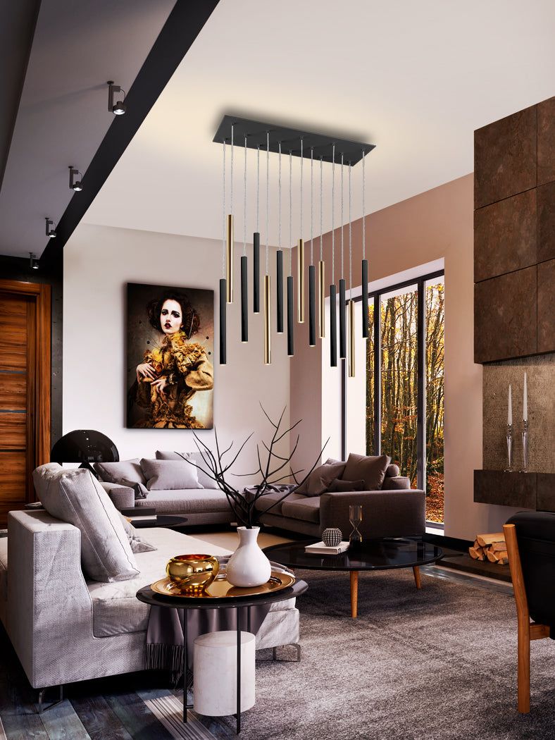 Varas 14Lt Cluster Light - Various Finishes - Image 7