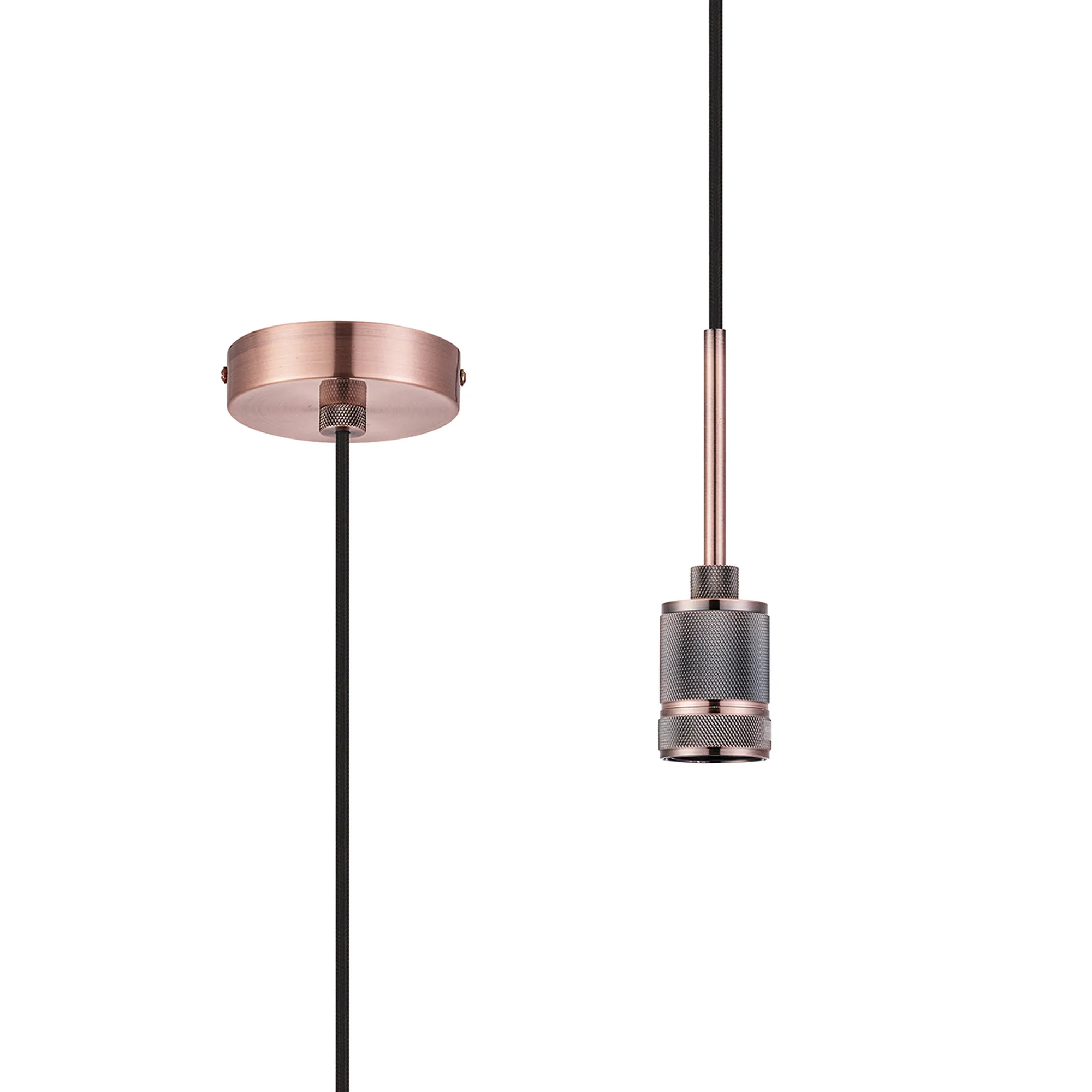 Various Colour E27 Holder with 1.6m Black Flex - Image 3