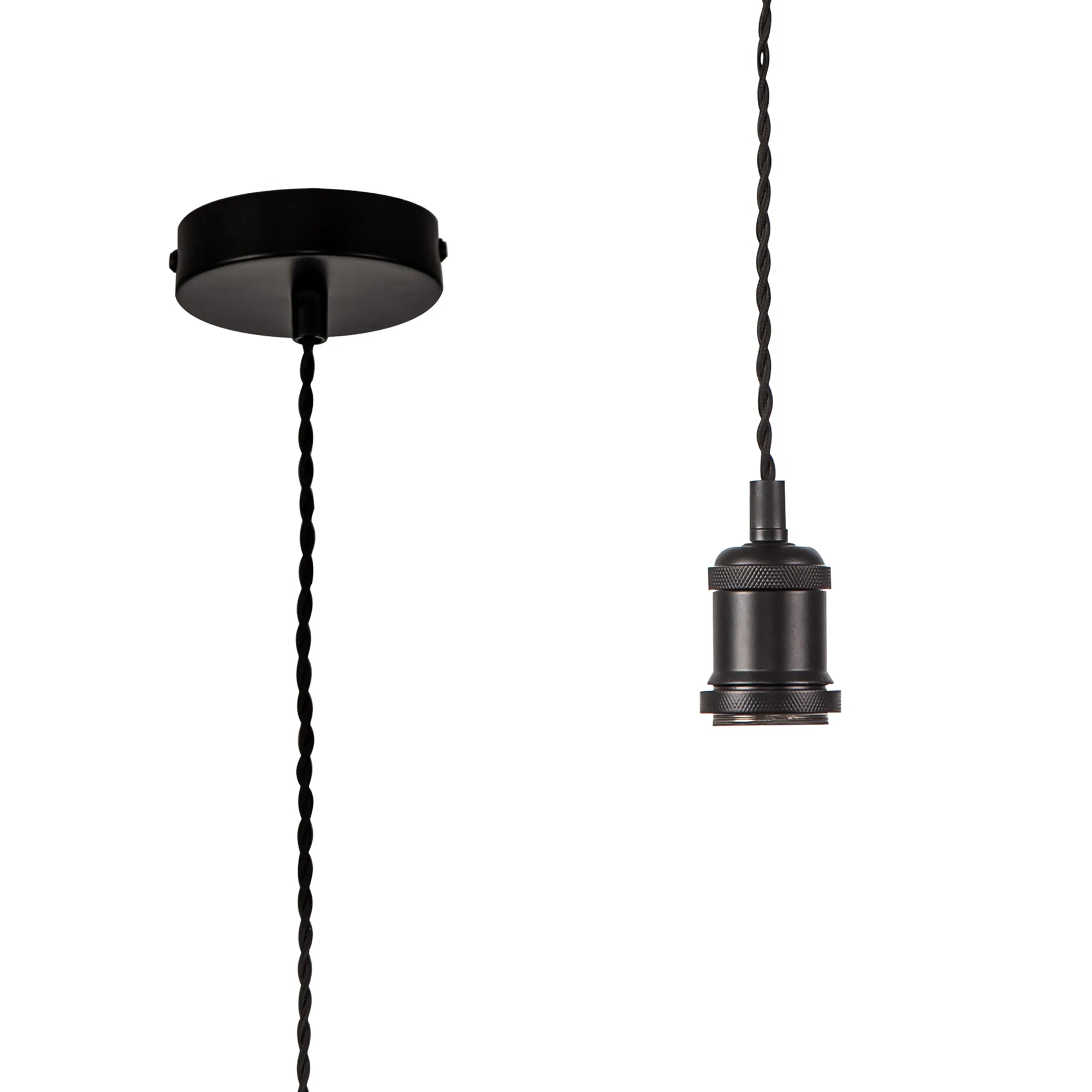 Various Colour Holder/Flex E27 1.5M - Braided Cable - Image 3