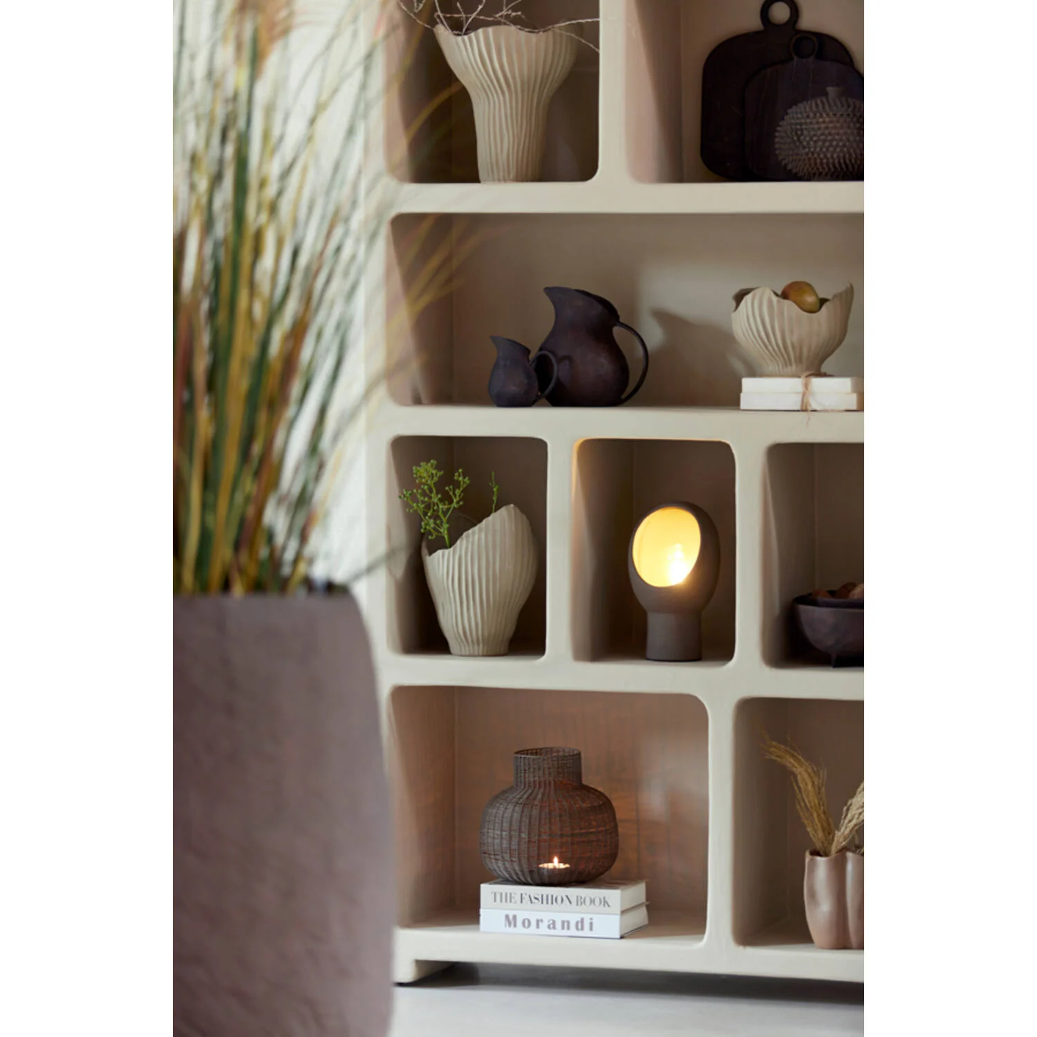 Vase Deco Alonza Dark Brown - Image 2