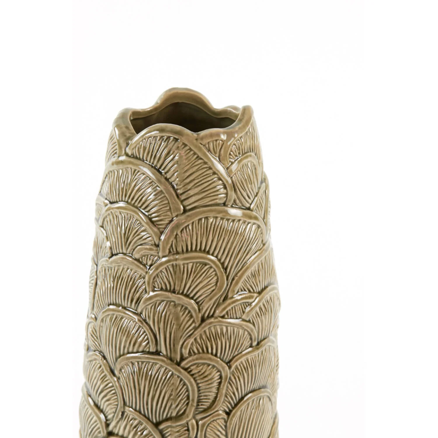 Vase Travis Ceramics Brown - Image 2