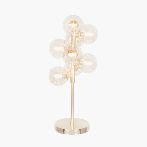 Vecchio Table Lamp-  Chrome/ Gold Metal - Image 2
