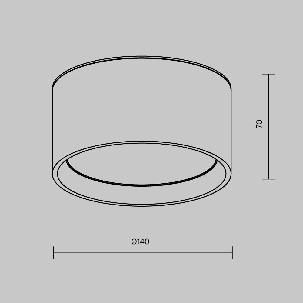 Vega Flush Spotlight IP20 - Various Colours & Sizes - Image 6