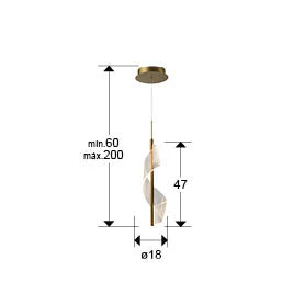 Velas- Lamp 1/9/14/24Lt Gold Ip20 Integrated Led Dimmable - Image 9