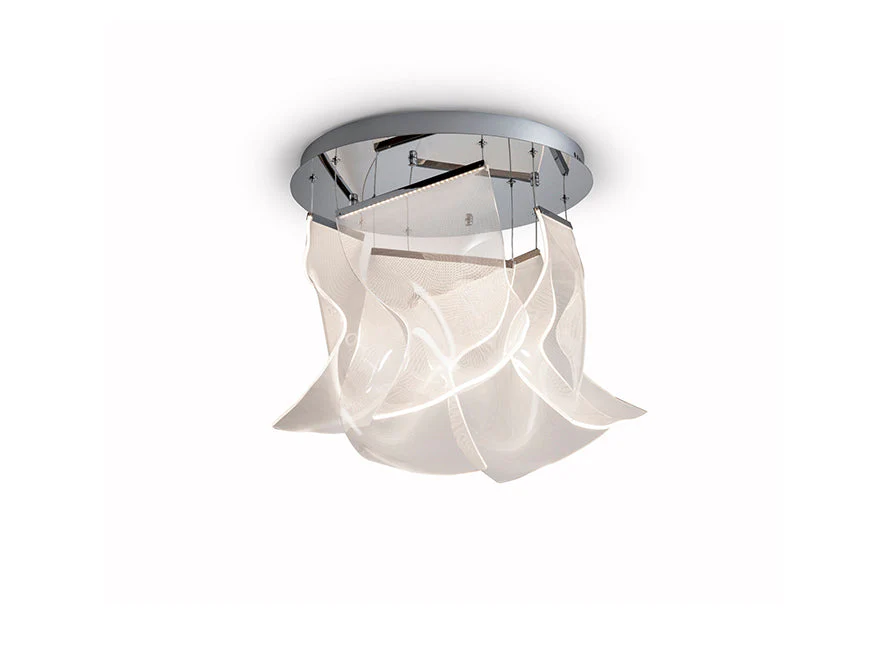 VELOS II - Chrome/Rose Gold Lamp 5/13Lt Ip20 Integrated Led - Image 12