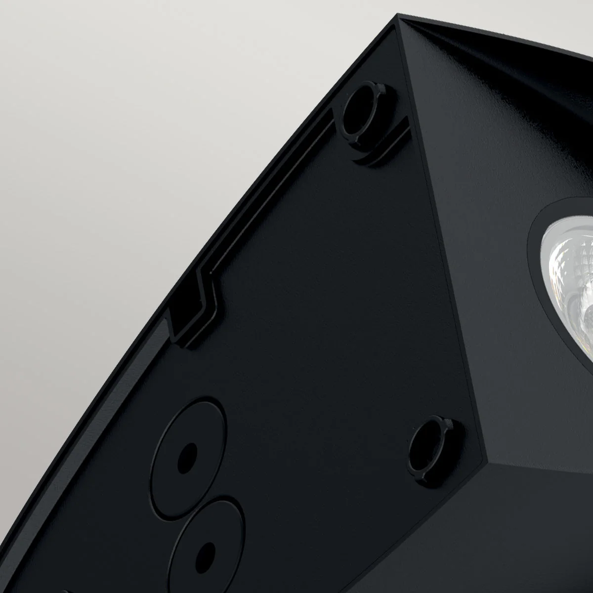 Vendela LED Wall Lantern – Black Finish - Image 3