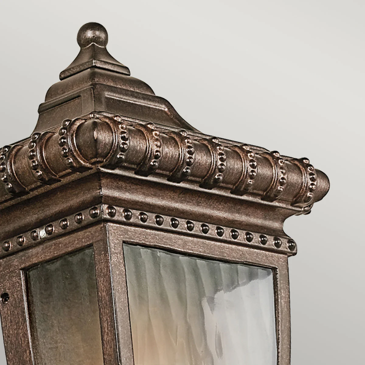 Venetian Medium/Large Wall Lantern - Brushed Bronze Finish - Image 3