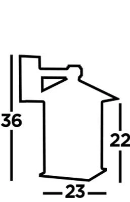 VENICE OUTDOOR WALL LIGHT - BLACK & WATER GLASS, IP44 - Image 4