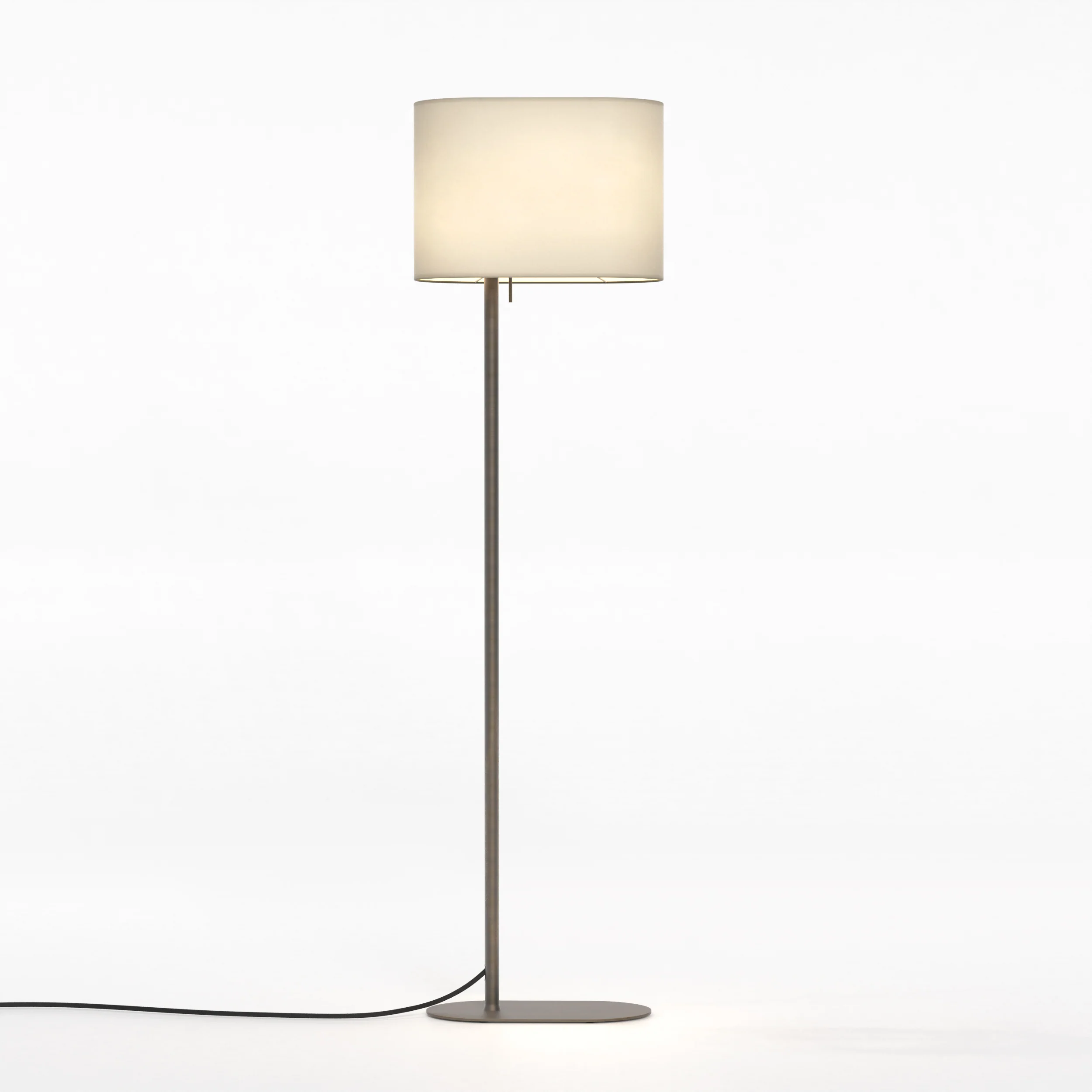 Venn Floor Lamp- Bronze/ Matt Nickel - Image 2