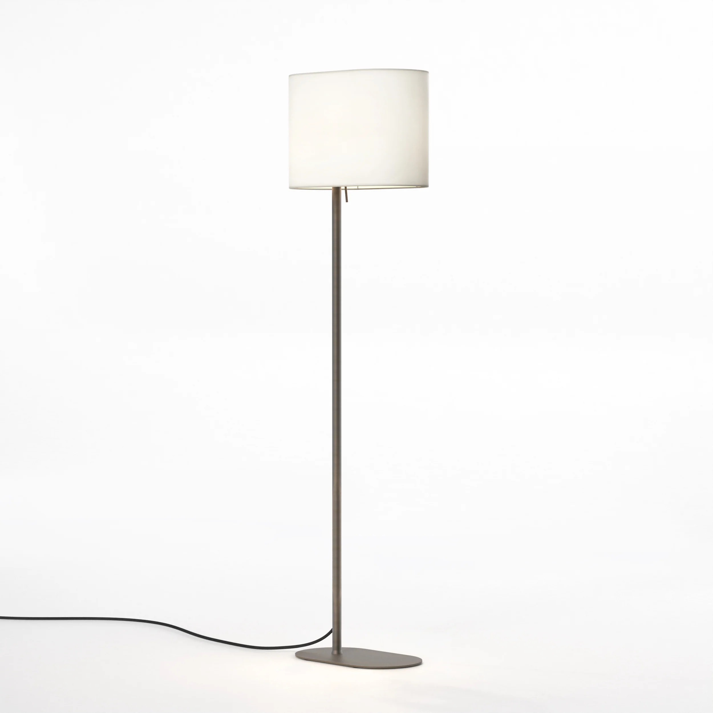 Venn Floor Lamp- Bronze/ Matt Nickel - Image 4