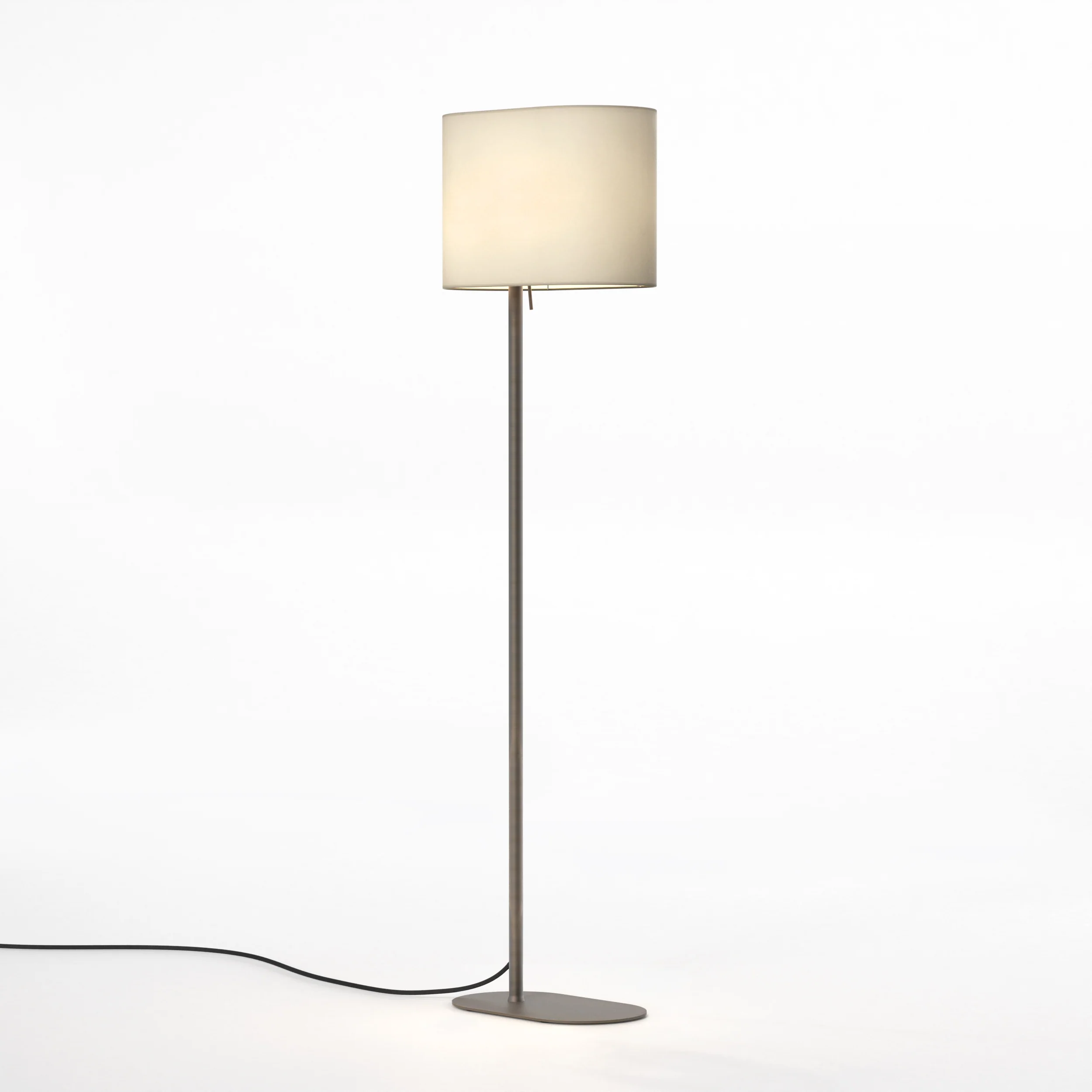 Venn Floor Lamp- Bronze/ Matt Nickel - Image 5