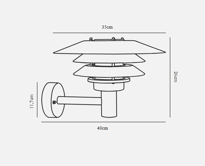 Venø Wall light- Copper - Image 4