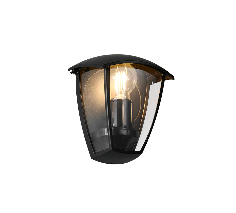 Venta Outdoor Flush Wall Light- Black/ White Finish - Image 2