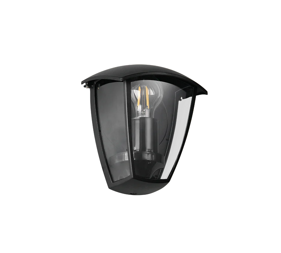 Venta Outdoor Flush Wall Light- Black/ White Finish - Image 3