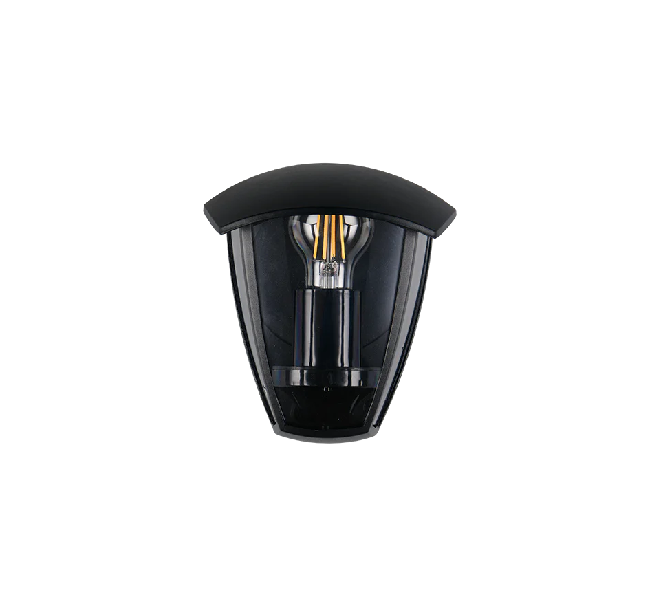 Venta Outdoor Flush Wall Light- Black/ White Finish - Image 4