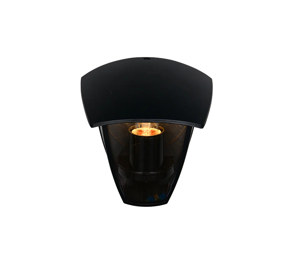 Venta Outdoor Flush Wall Light- Black/ White Finish - Image 5