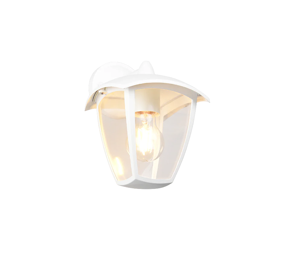 Venta Wall Light- White/ Black Finish - Image 4