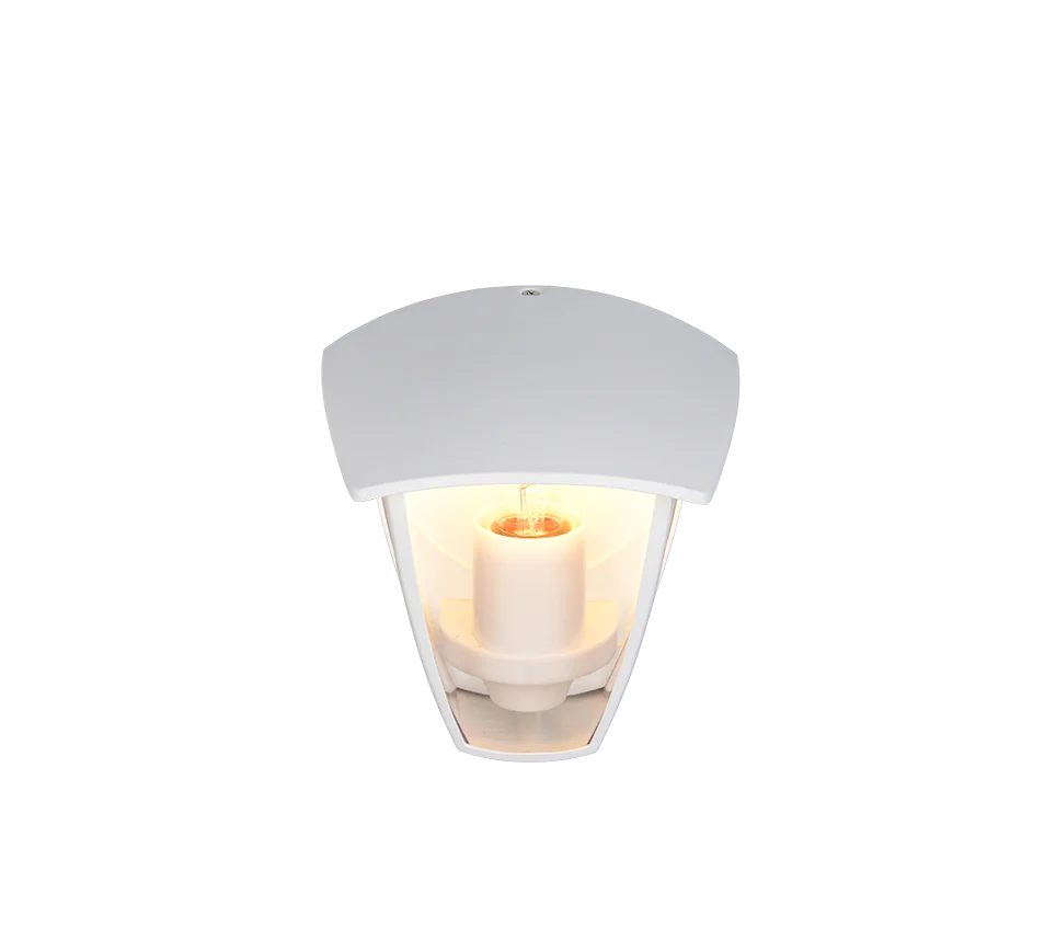 Venta Wall Light- White/ Black Finish - Image 9