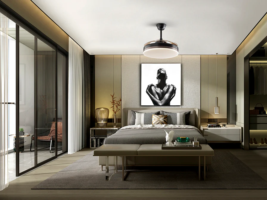 Vento Ceiling fans Ø 100 to 120 cm- Various Finishes - Image 12