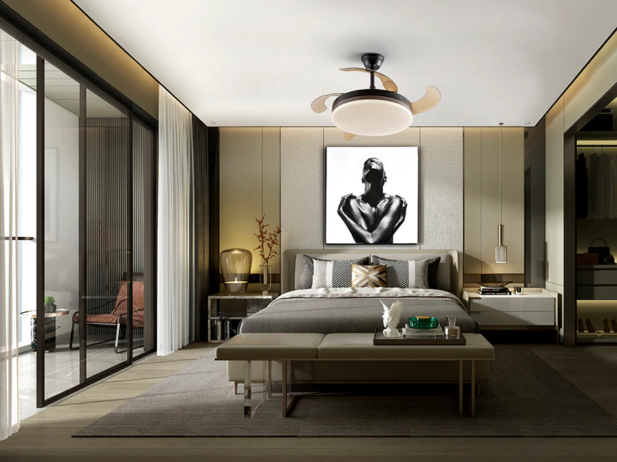 Vento Ceiling fans Ø 100 to 120 cm- Various Finishes - Image 9