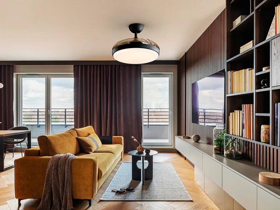 Venturi Ceiling fans Ø 100 to 120 cm- Black/ White Finishes - Image 5
