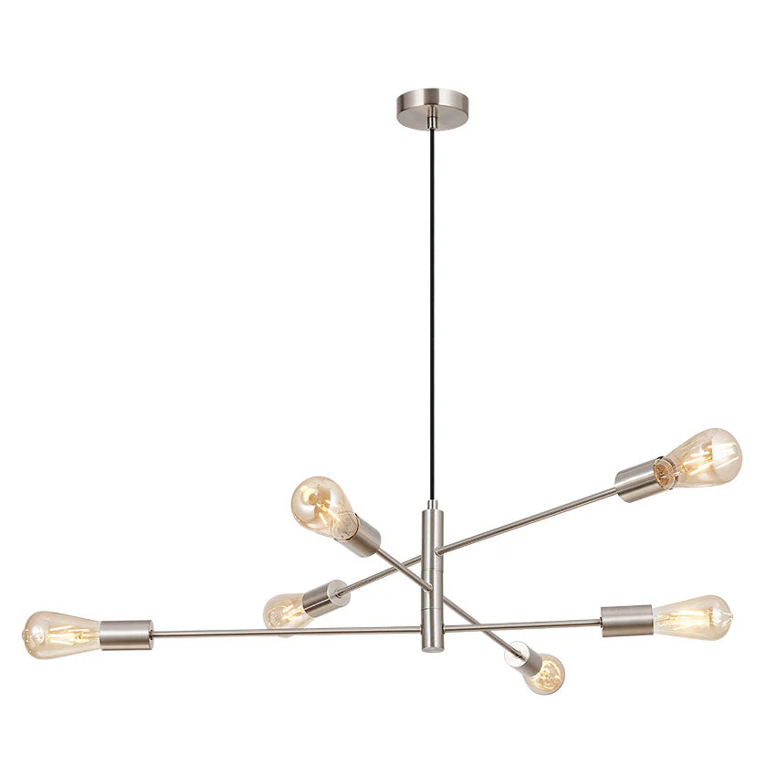 Venus 6Lt Centre Ceiling Light - Various Colours - Image 3