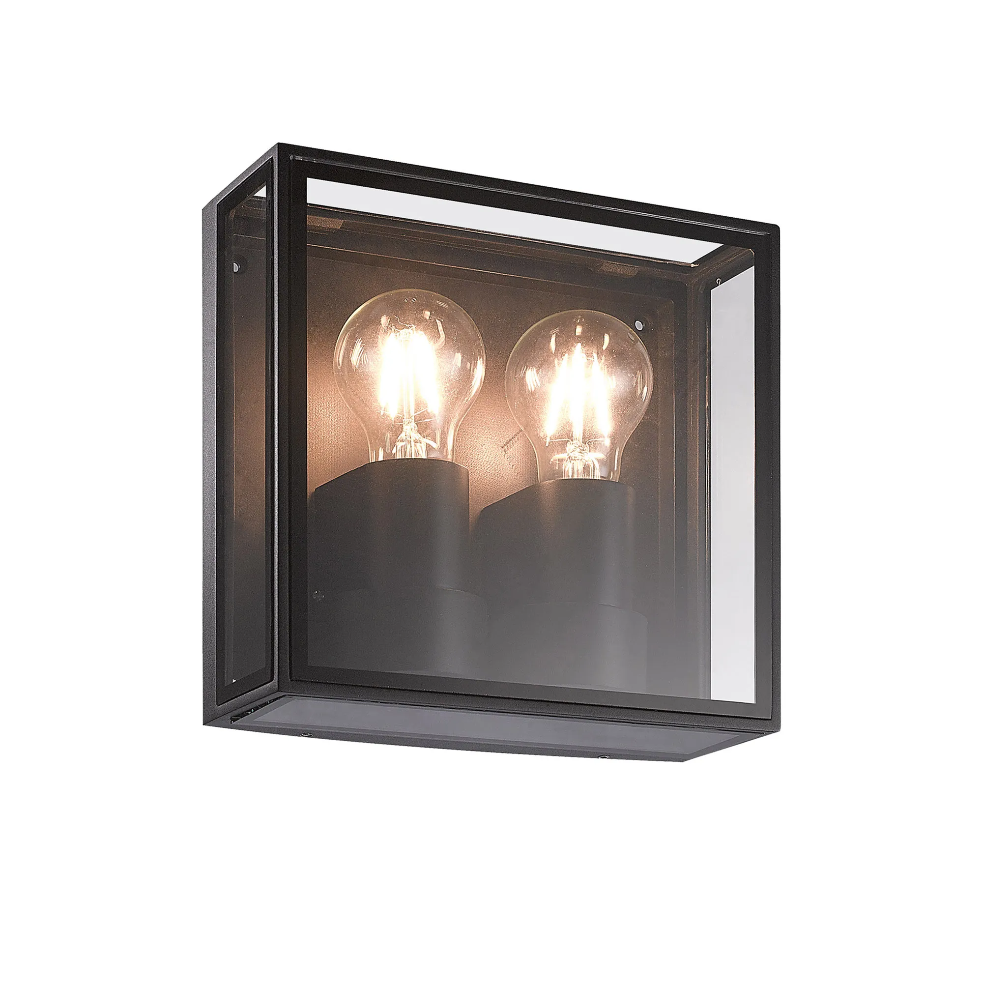 Verbier Flush Lamp IP65 - Anthracite/Clear - Image 6