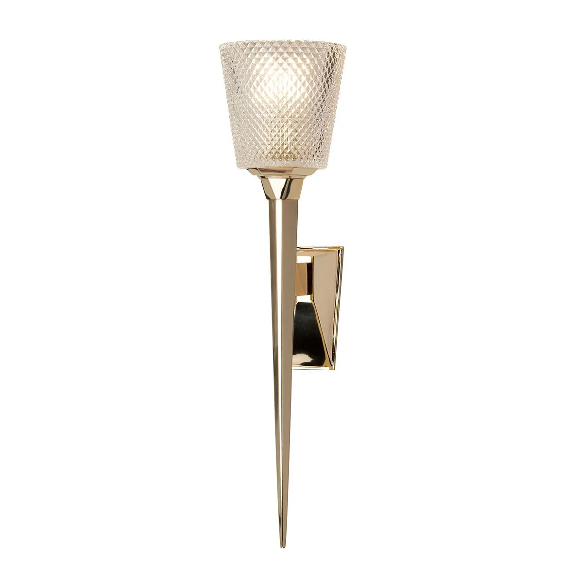Verity 1 Light Wall Light IP44 – Polished Chrome/Polished Gold - Image 2