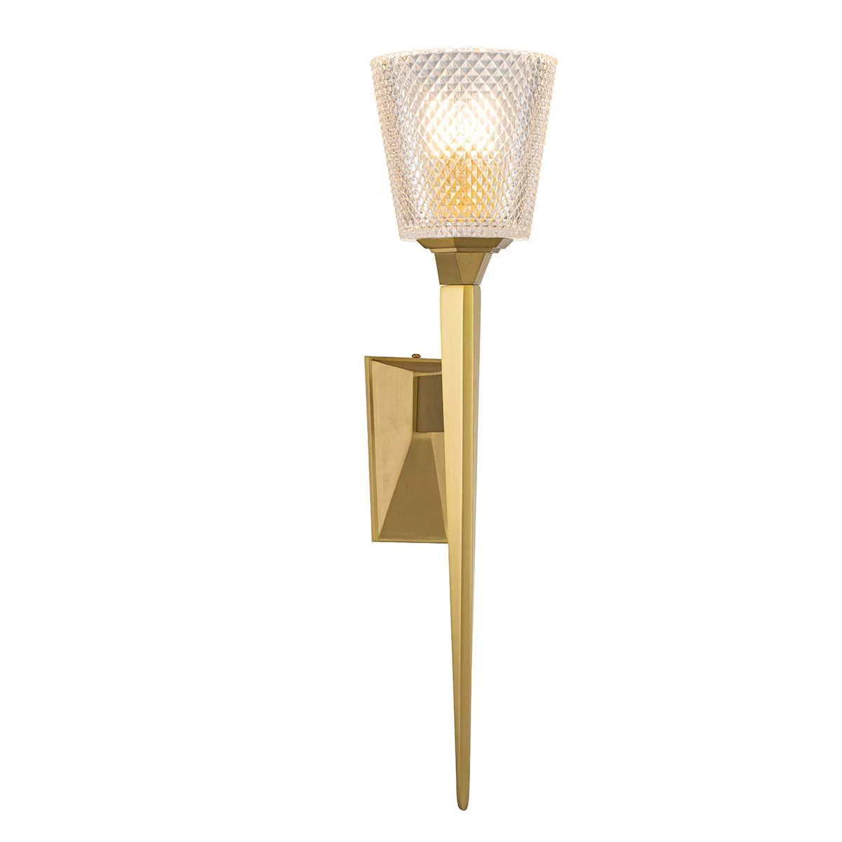 Verity 1 Light Wall Light IP44 – Polished Chrome/Polished Gold - Image 3