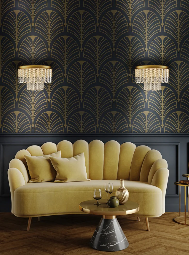 Angelica 1Lt LED Wall Light - Gold - Image 3