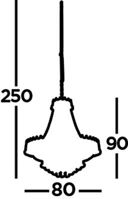 Versailles 13Lt Chandelier - Gold Metal & Crystal - Image 2