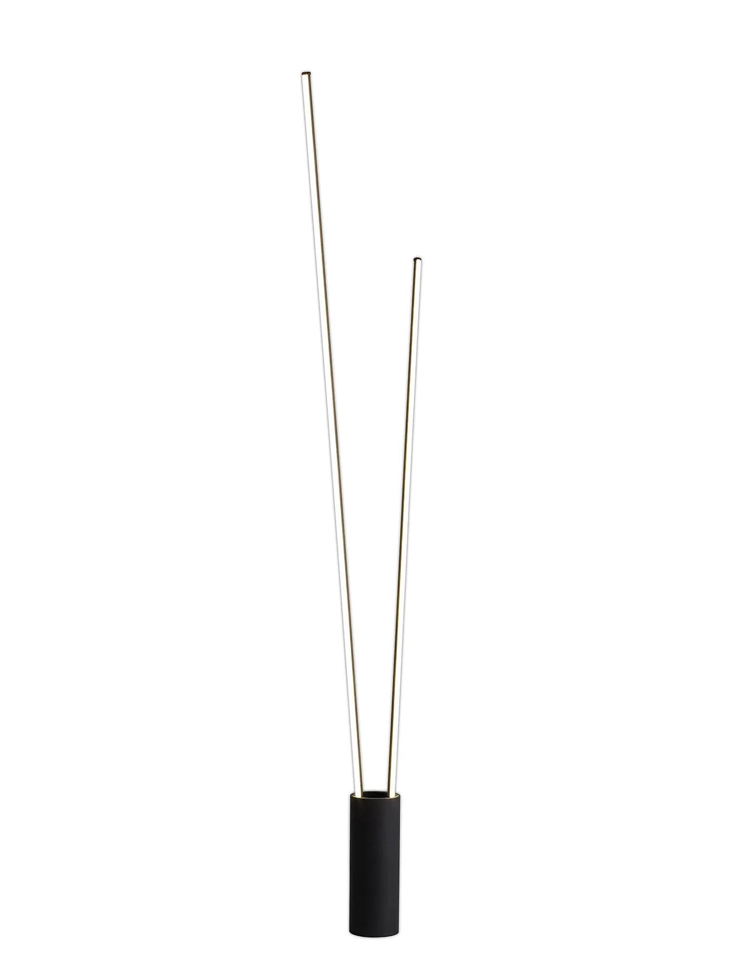 Mantra Vertical 2Lt/ 3Lt Floor Lamp- White/Black Finishes - Image 2