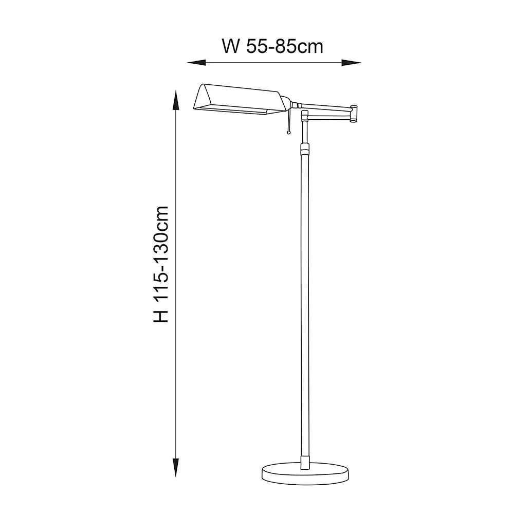 Vespera Task Floor Lamp E27 - Image 9