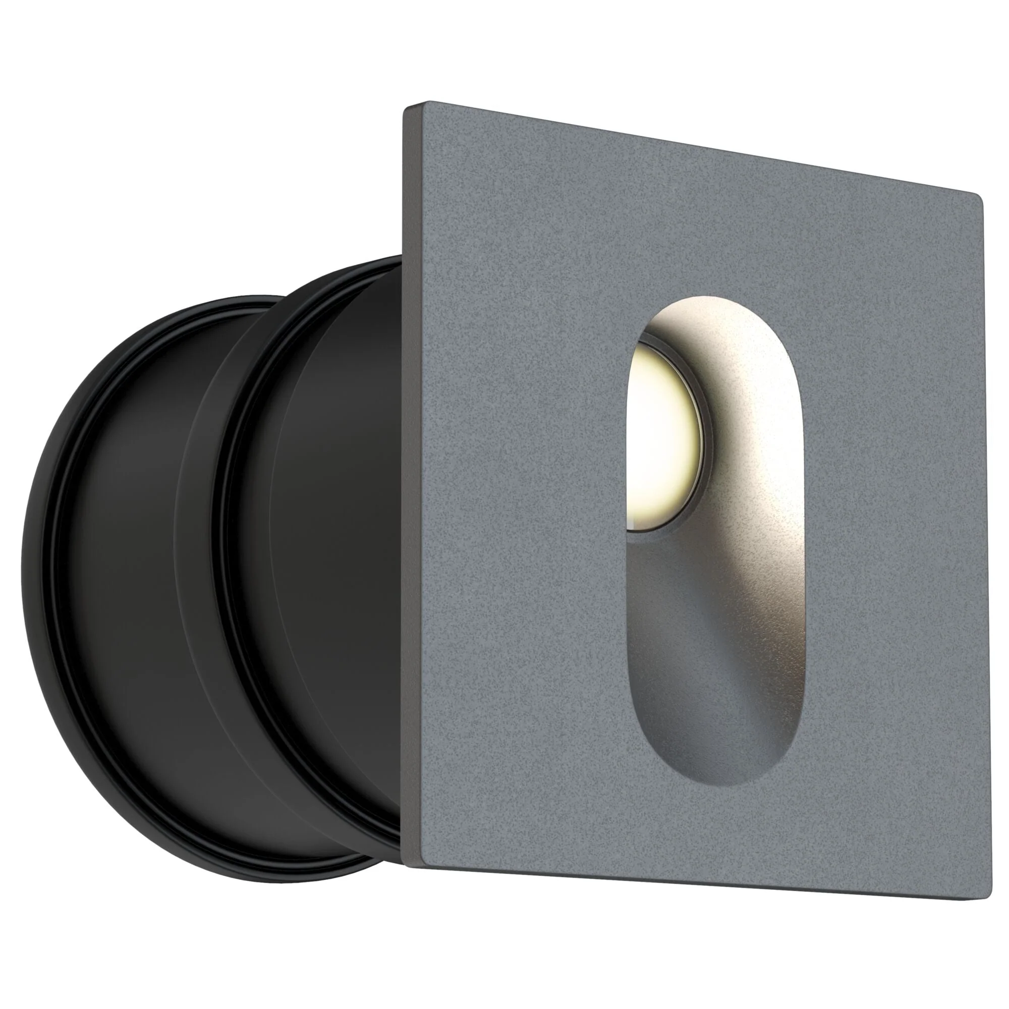 Via Urbana Recessed Wall Light White/Grey - Finish - Image 3