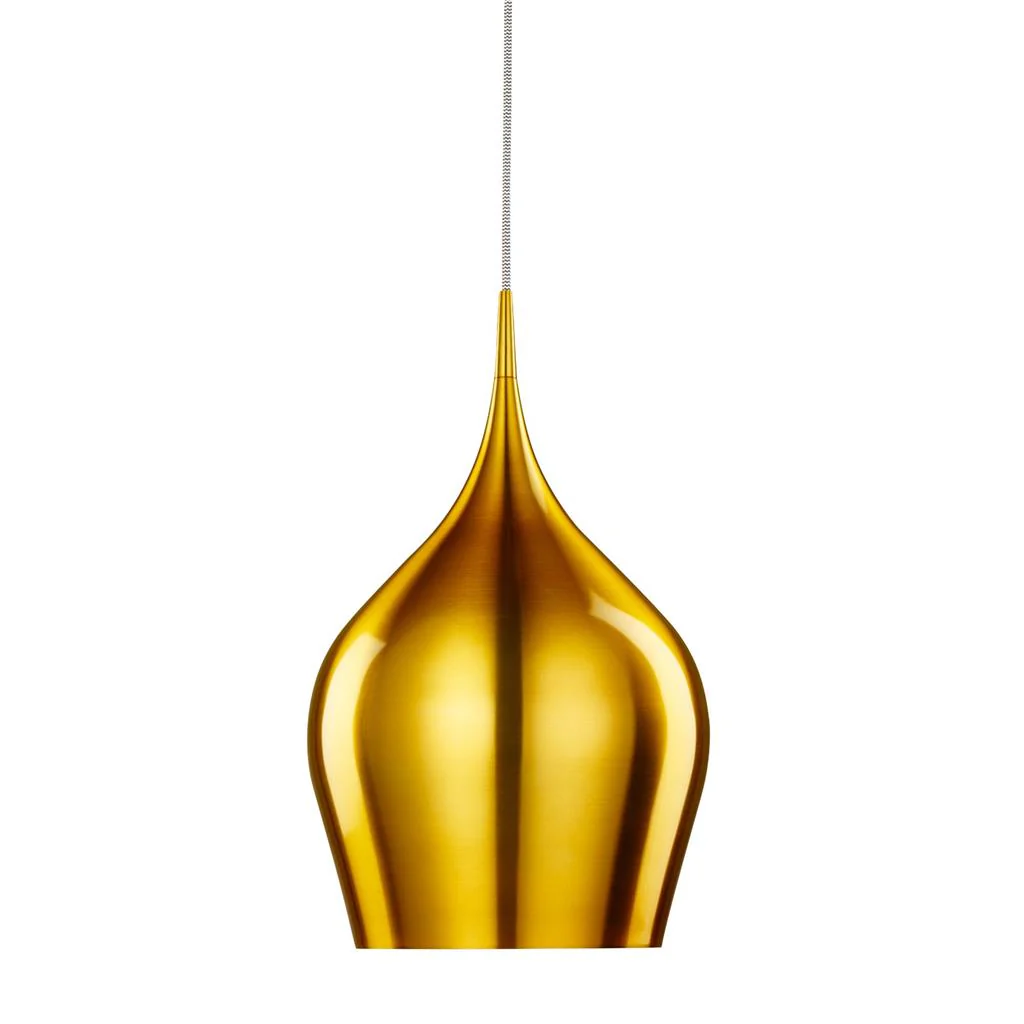 Vibrant Medium/Large Pendant - Metallic Pink/Gold/Green/Red Metal Finish - Image 11