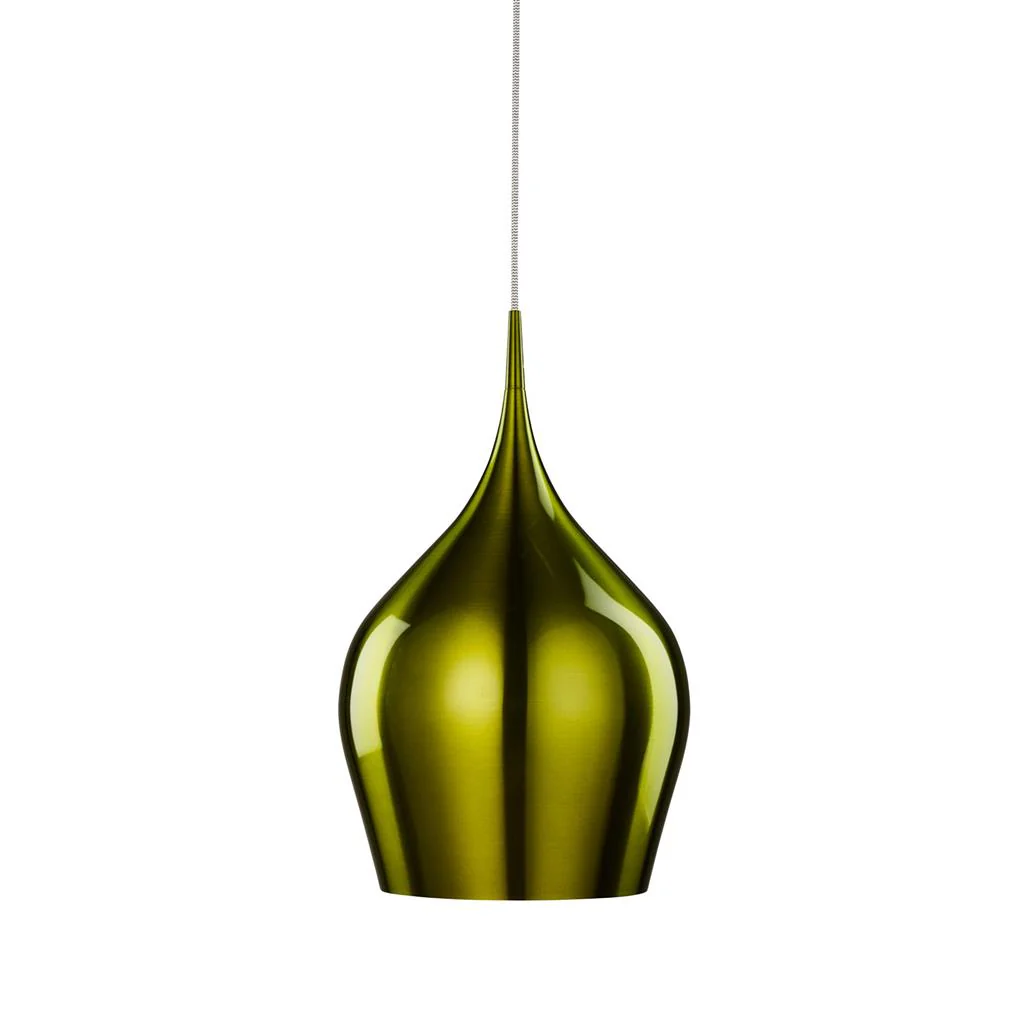 Vibrant Medium/Large Pendant - Metallic Pink/Gold/Green/Red Metal Finish - Image 12