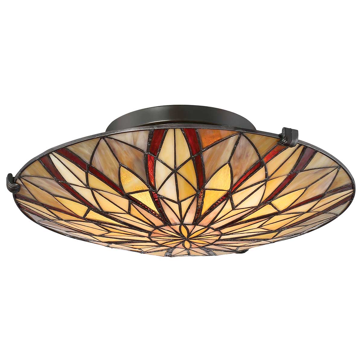 Victory 2 Light Semi-Flush - Valiant Bronze - Image 5