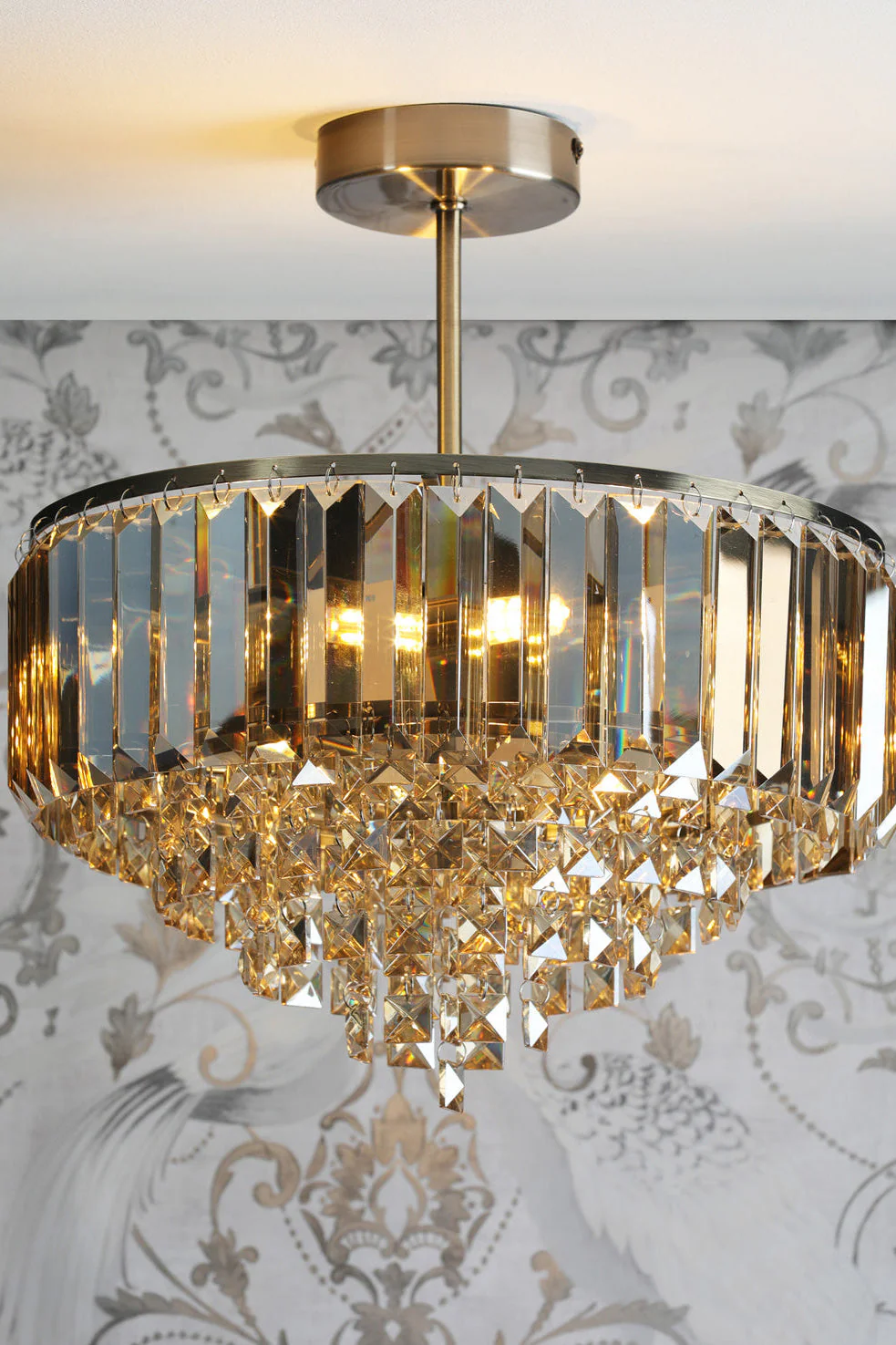 Vienna 3/5Lt Semi Flush In Various Finishes - Image 12