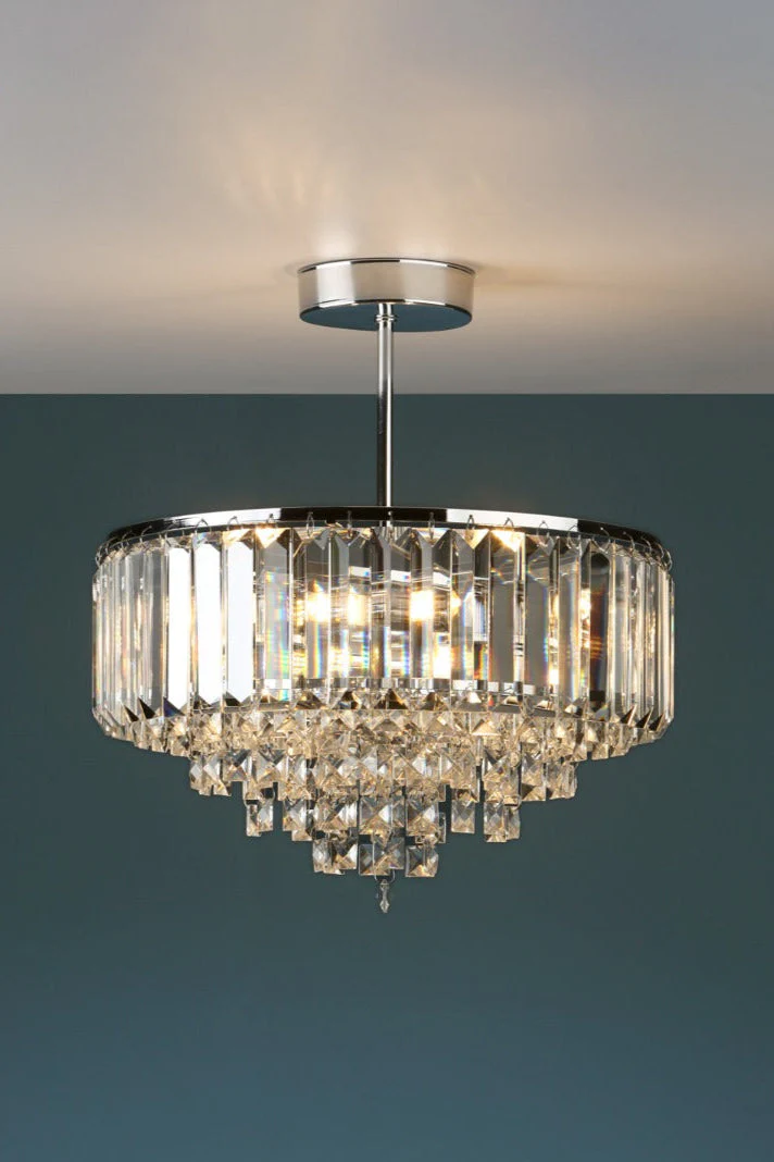 Vienna 3/5Lt Semi Flush In Various Finishes - Image 2