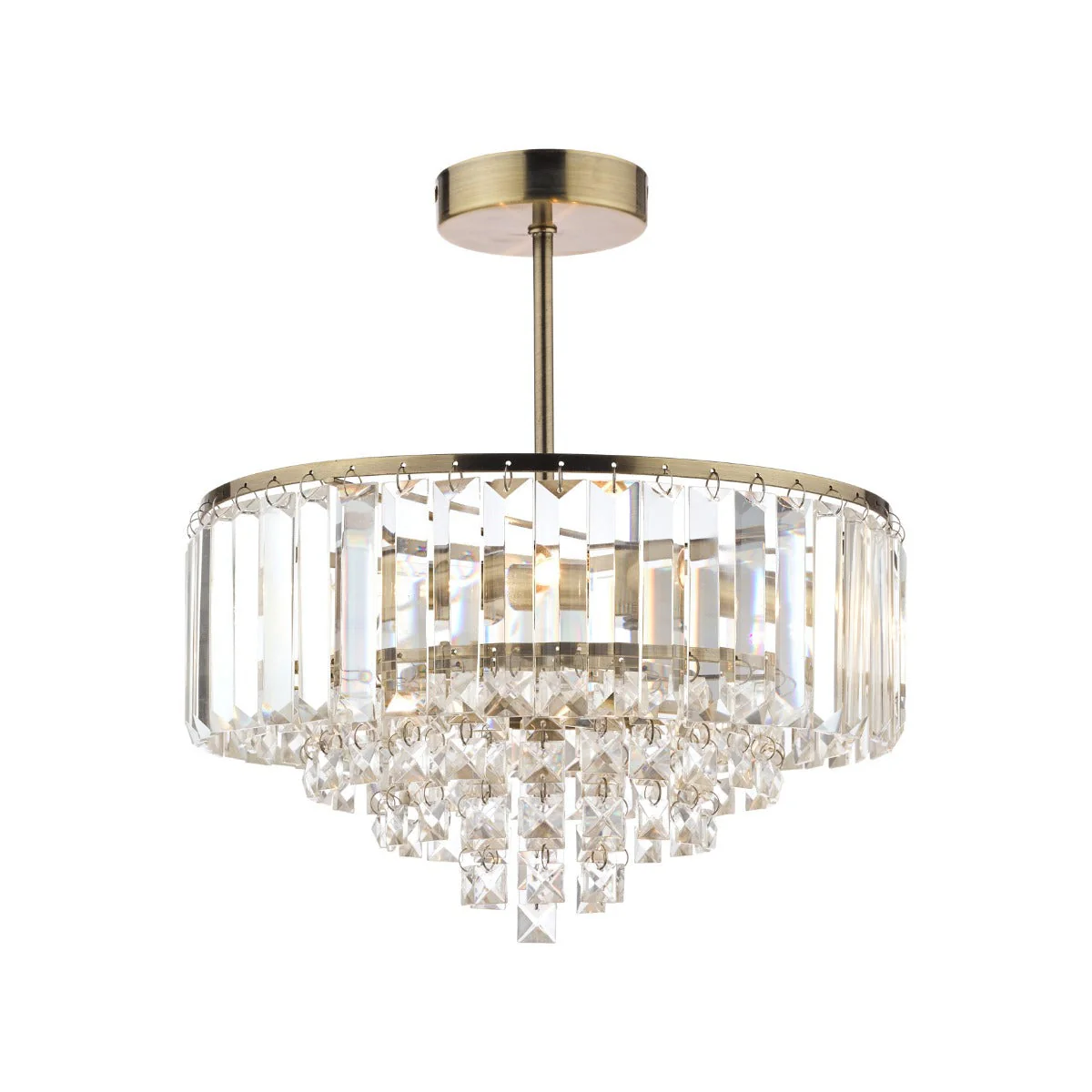 Vienna 3/5Lt Semi Flush In Various Finishes - Image 5