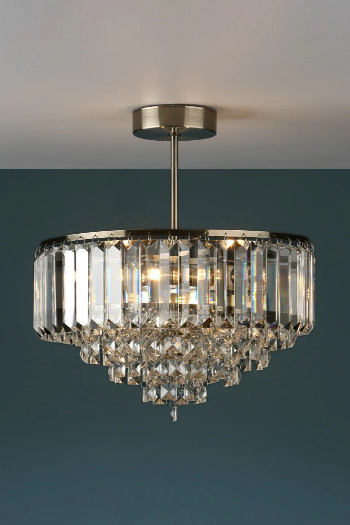 Vienna 3/5Lt Semi Flush In Various Finishes - Image 6