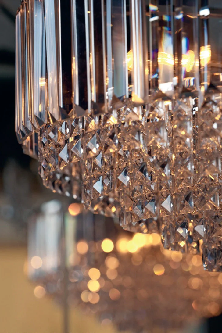 Vienna 9lt Chandelier Crystal & Polished Chrome - Image 3