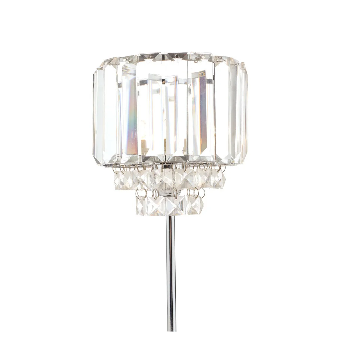 Vienna Table Lamp Crystal & Polished Chrome G9 - Image 2