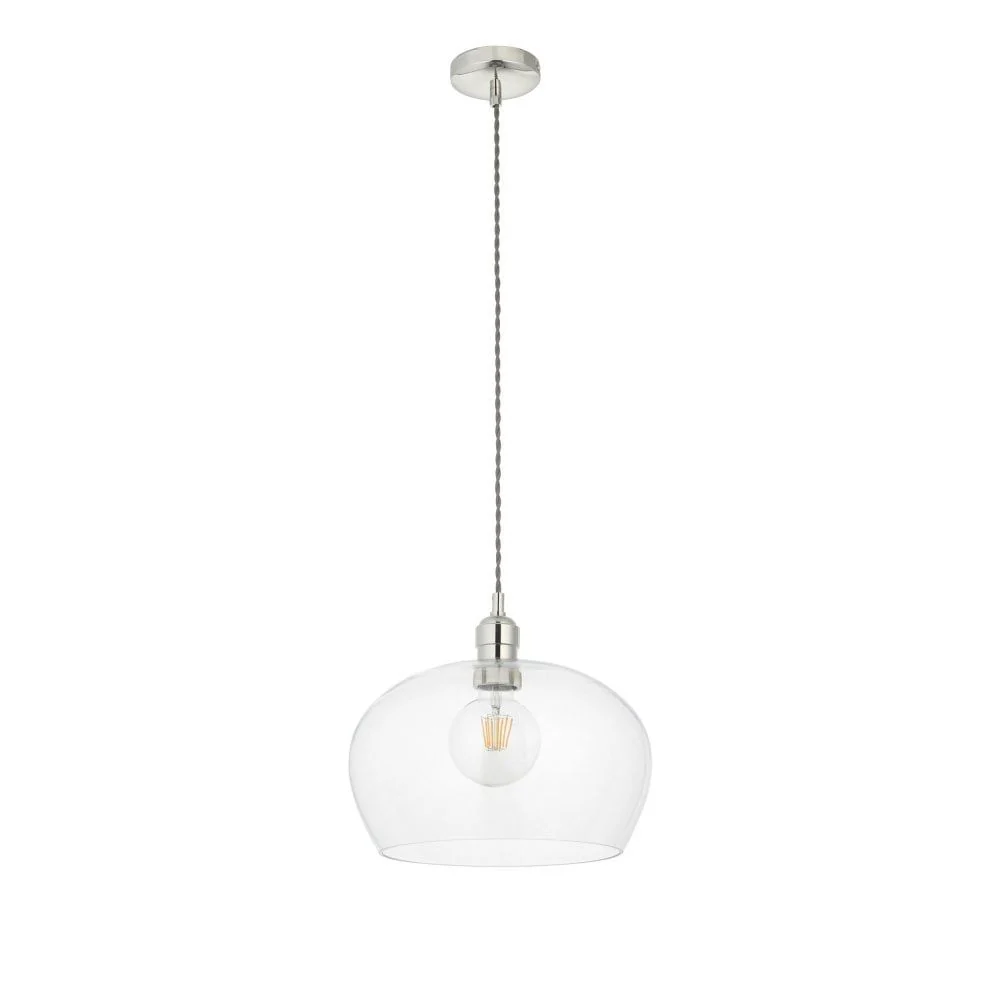 Vigo Pendant - Bright Nickel/Antique Brass, Various Sizes - Image 10