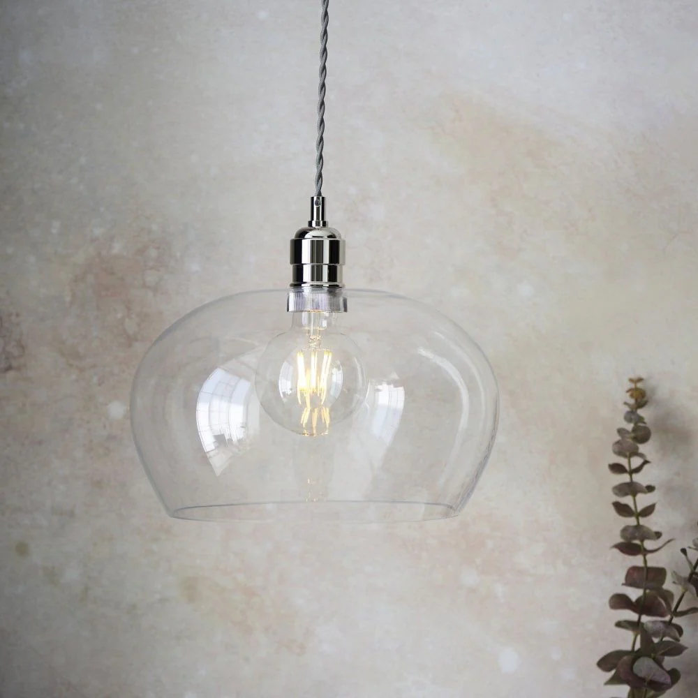 Vigo Pendant - Bright Nickel/Antique Brass, Various Sizes - Image 12