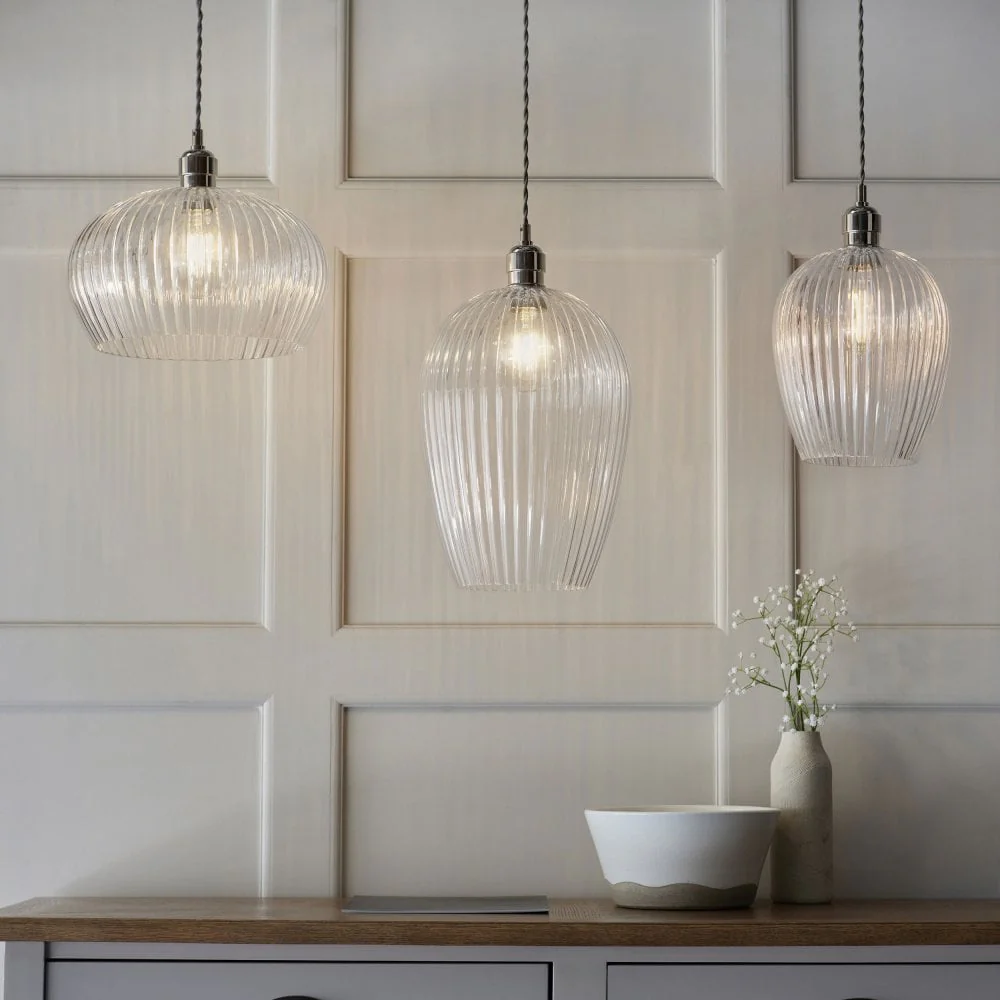 Vigo Pendant - Bright Nickel/Antique Brass, Various Sizes - Image 16