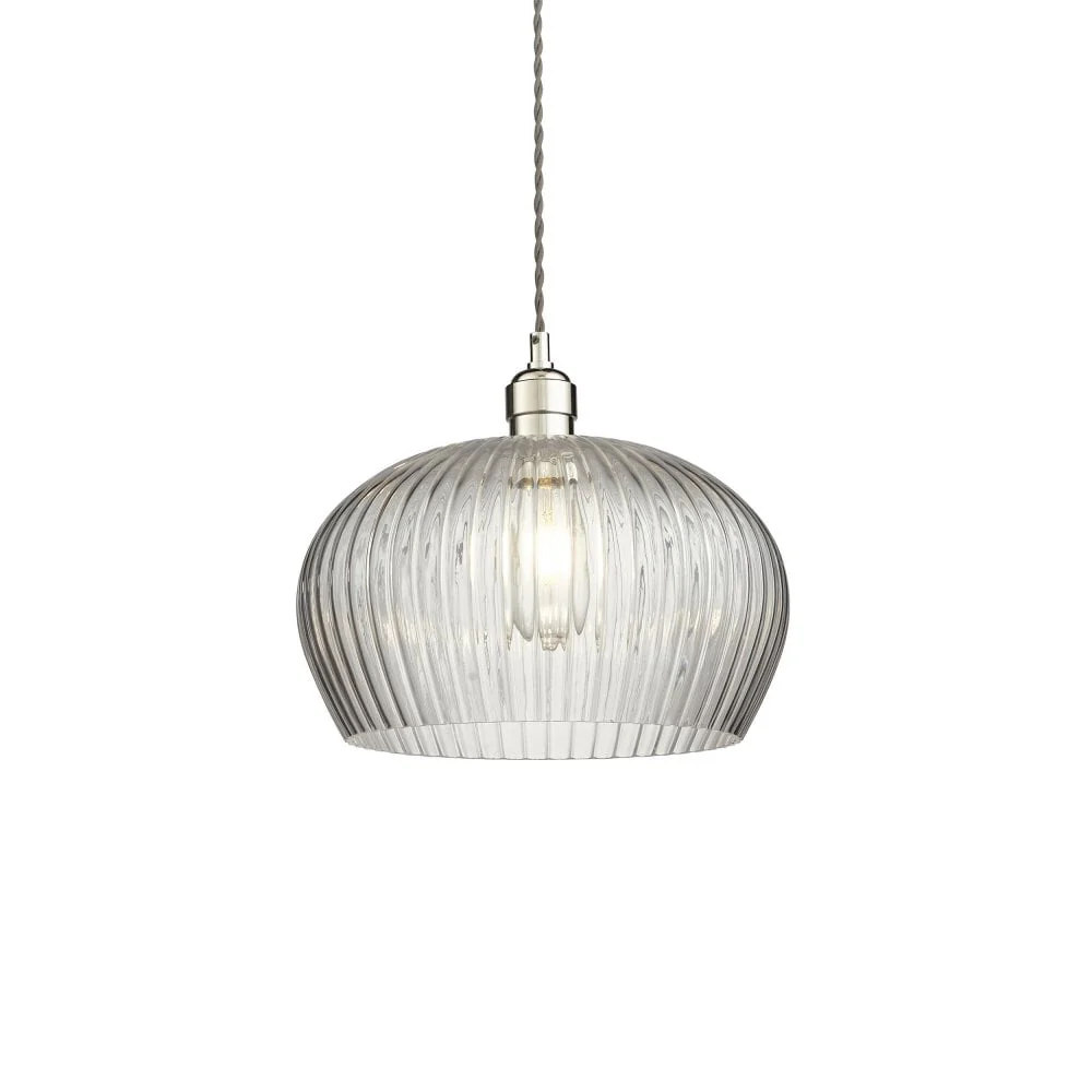 Vigo Pendant - Bright Nickel/Antique Brass, Various Sizes - Image 29