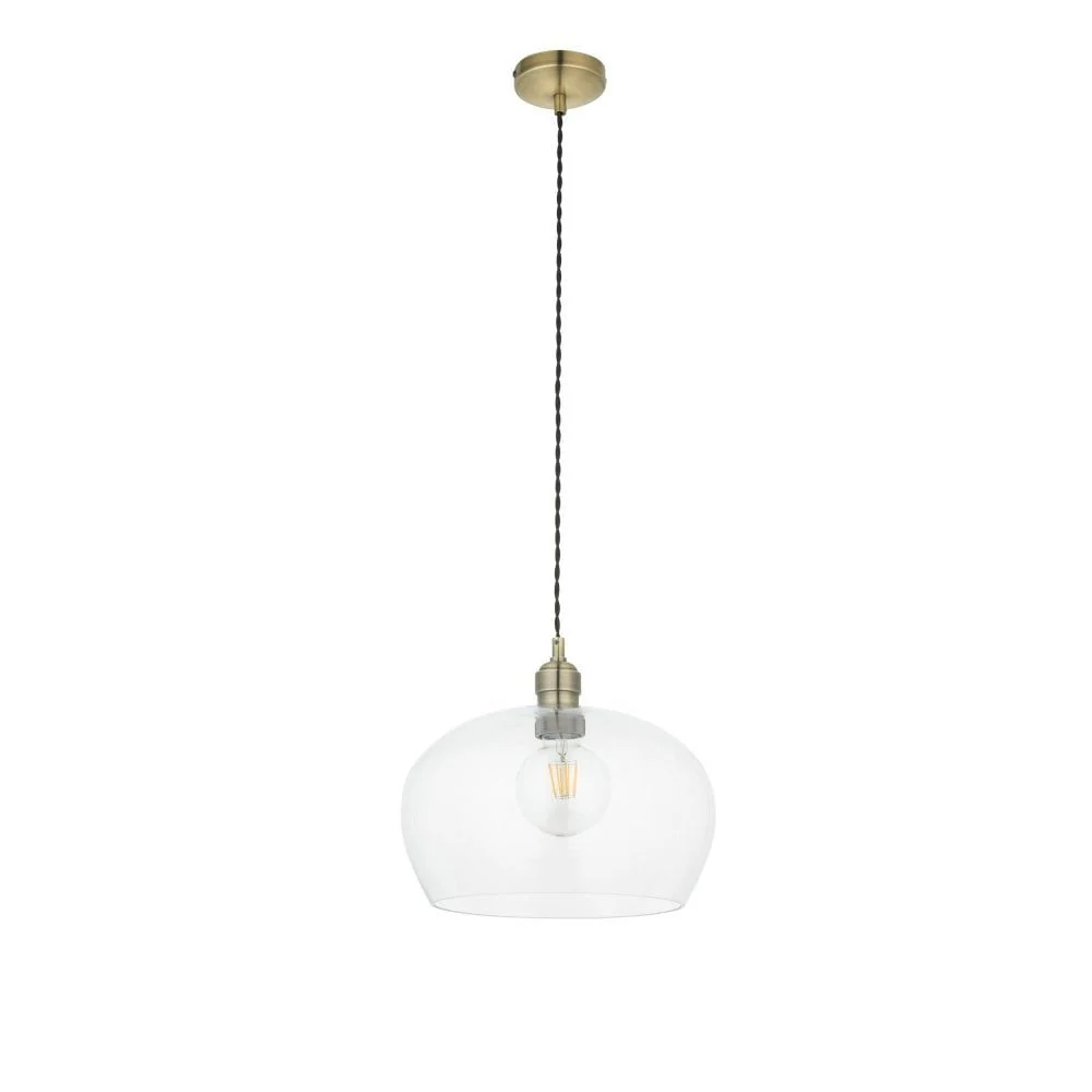 Vigo Pendant - Bright Nickel/Antique Brass, Various Sizes - Image 3
