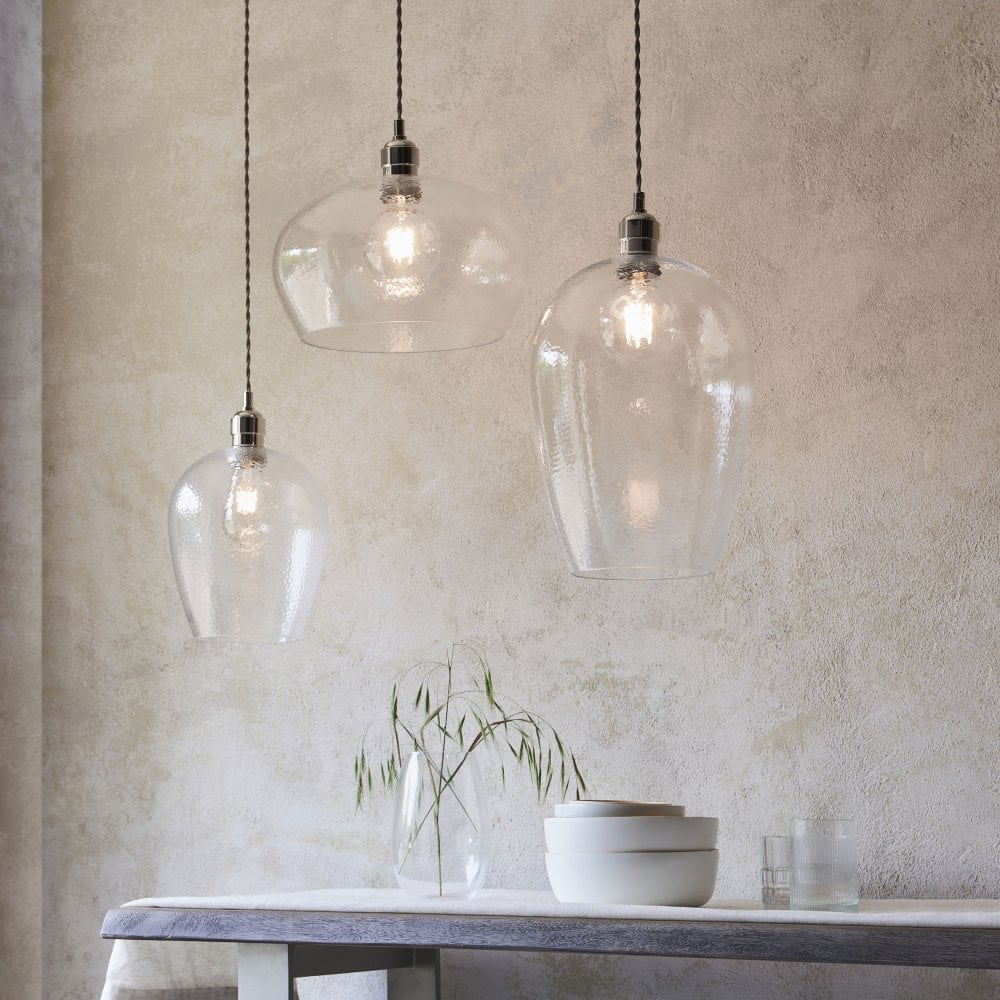 Vigo Pendant - Bright Nickel/Antique Brass, Various Sizes - Image 31