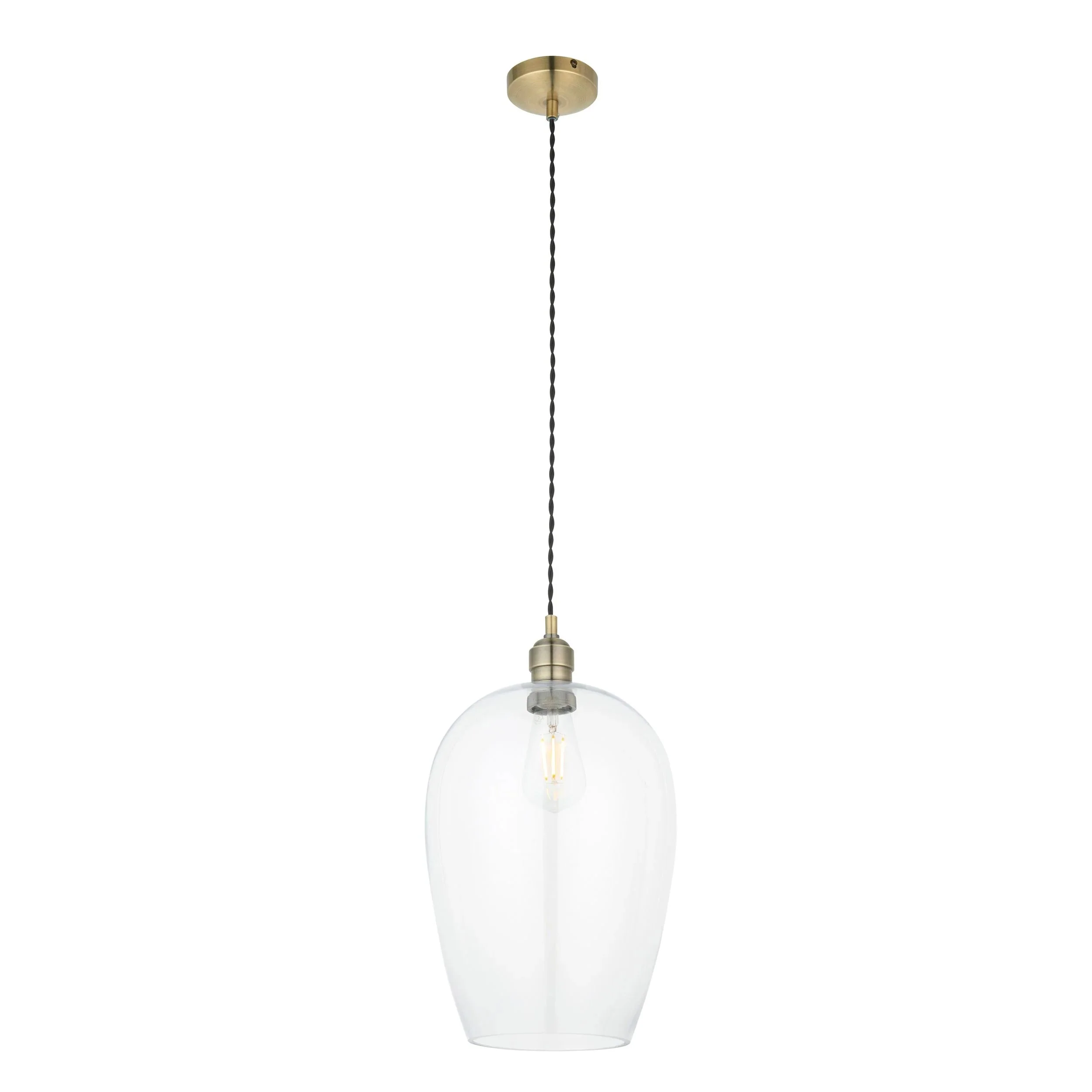 Vigo Pendant - Bright Nickel/Antique Brass, Various Sizes - Image 34
